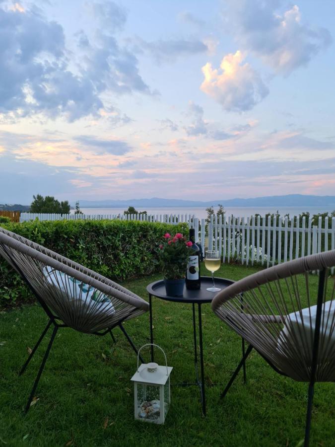 Janis Seaview Villa Néa Fókaia Esterno foto