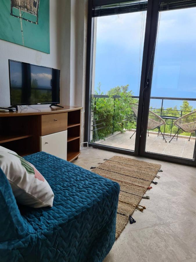 Janis Seaview Villa Néa Fókaia Esterno foto